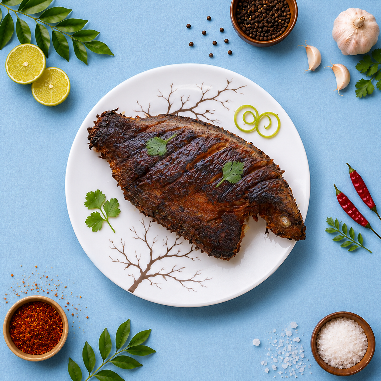 Red Chilli Masala Fry — finished dish