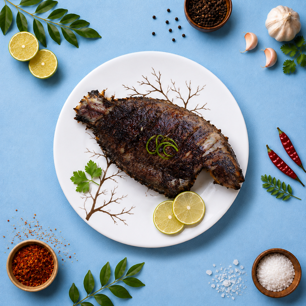 Black Pepper Masala Fry — finished dish