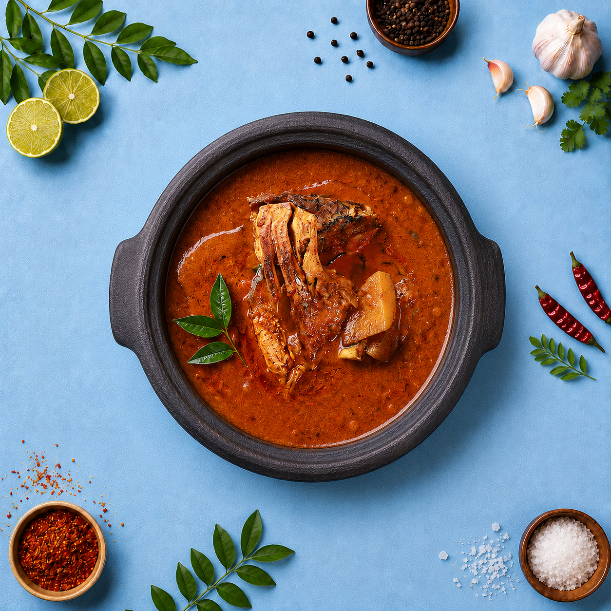 Red Chilli & Black Tamarind Curry — finished dish