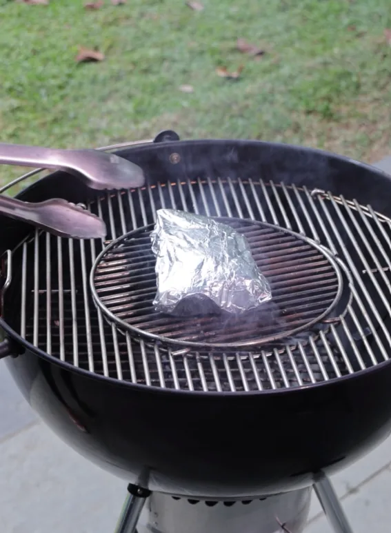 Barbecue the fish